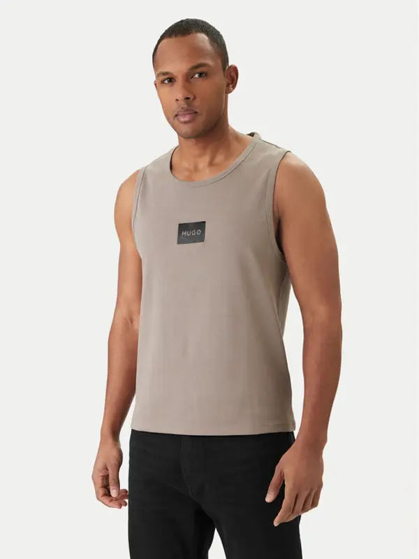 HUGO HUGO Tank top Darrio 50557629 Bež Regular Fit