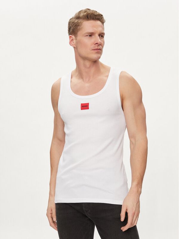 Hugo Hugo Tank top Edge 50515657 Bijela Regular Fit