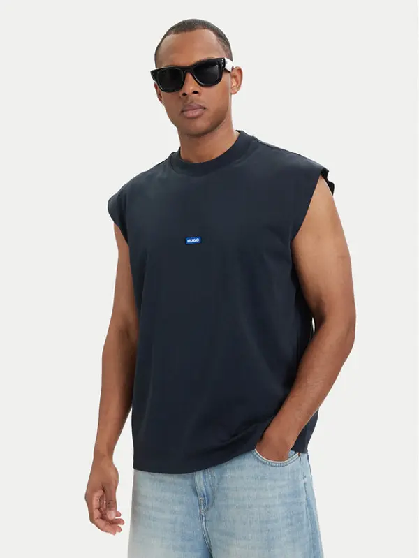 HUGO HUGO Tank top Navertz 50509773 Plava Regular Fit