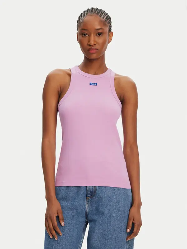 HUGO HUGO Top 50508857 Ružičasta Slim Fit