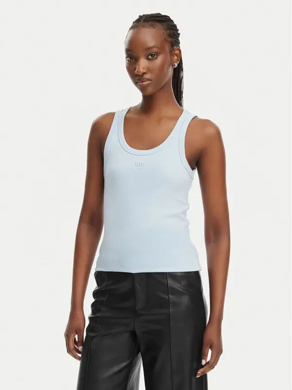 HUGO HUGO Top Datamia 50514489 Plava Slim Fit