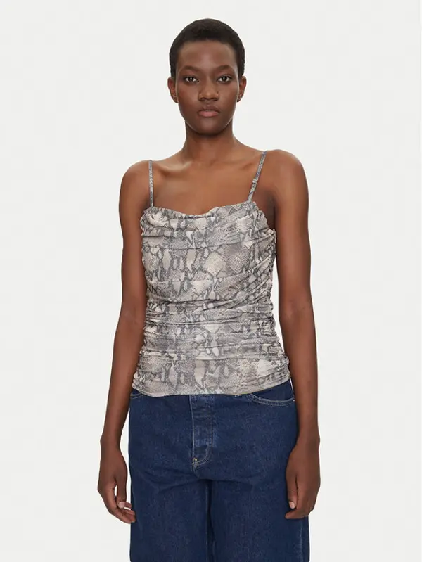 HUGO HUGO Top Doffiano 50537142 Bež Slim Fit