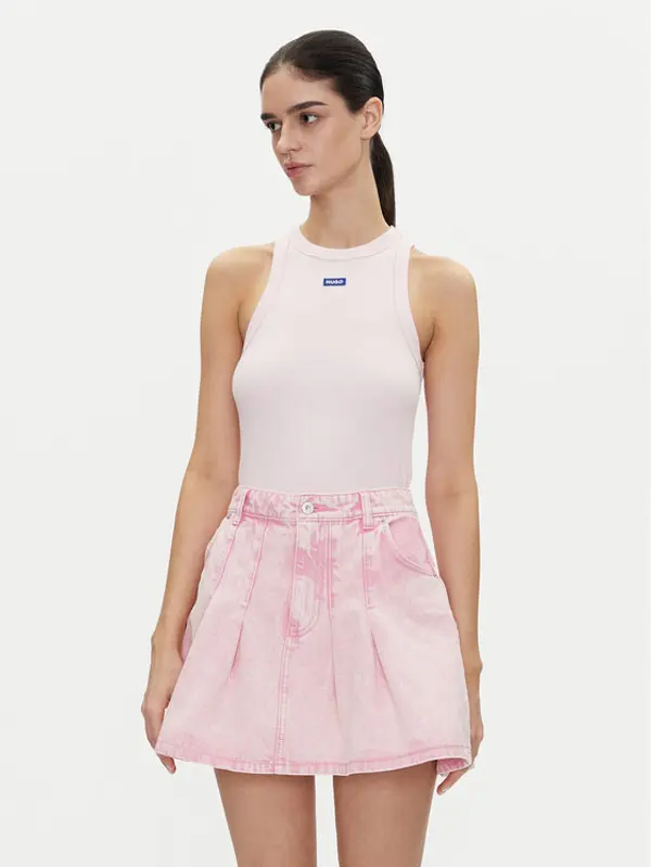 HUGO HUGO Top Easy Tank_B 50508857 Ružičasta Slim Fit