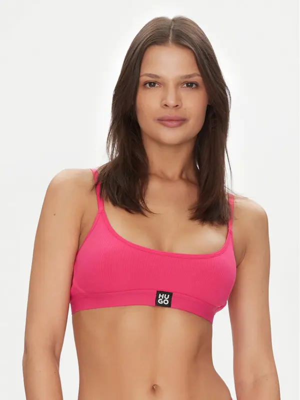 HUGO HUGO Top grudnjak Bralette Rib 50496811 Ružičasta