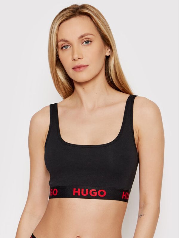 Hugo Hugo Top grudnjak Sporty Logo 50469631 Crna