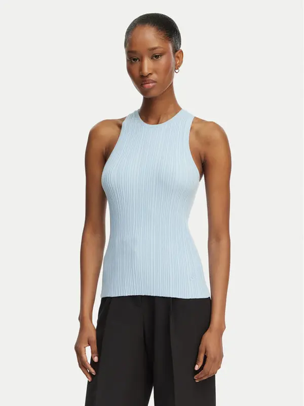HUGO HUGO Top Sarepla 50539890 Svijetlo plava Slim Fit