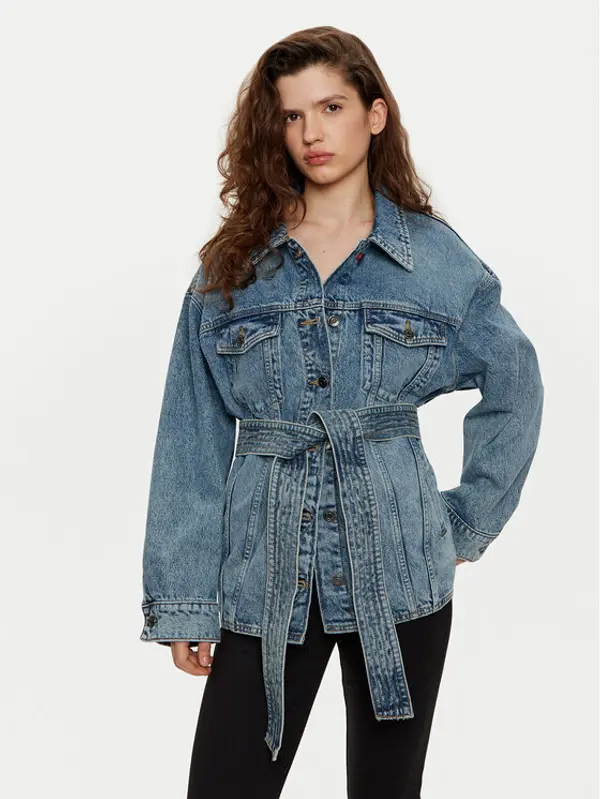 HUGO HUGO Traper jakna Icon 50530298 Plava Relaxed Fit