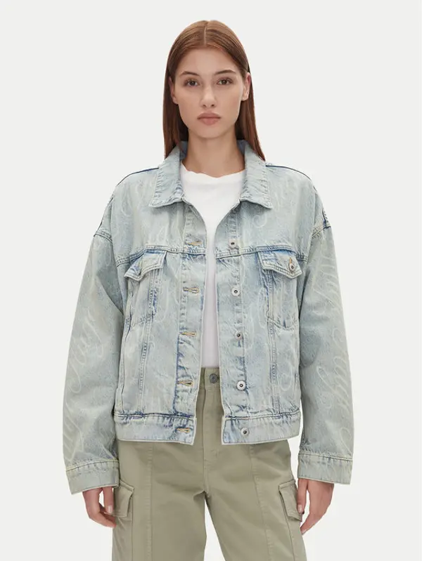 HUGO HUGO Traper jakna Lou_B 50534757 Plava Oversize