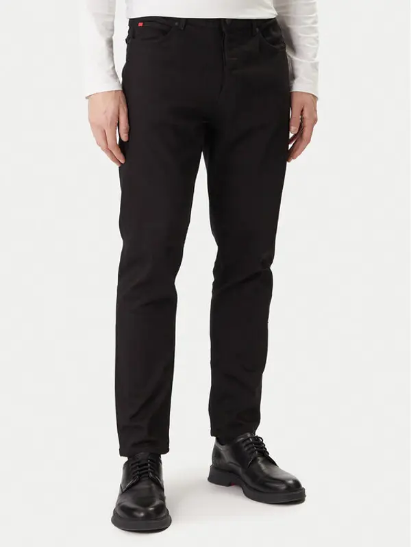HUGO HUGO Traperice 50554144 Crna Regular Fit