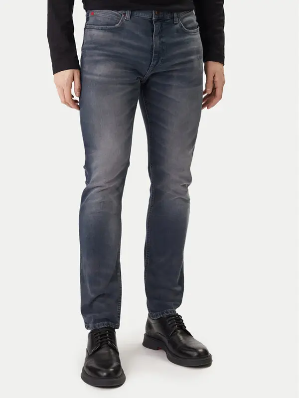 HUGO HUGO Traperice 50555167 Plava Regular Fit