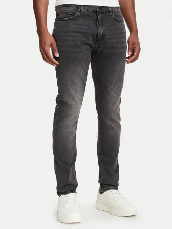 HUGO HUGO Traperice 50561248 Tamno siva Extra Slim Fit