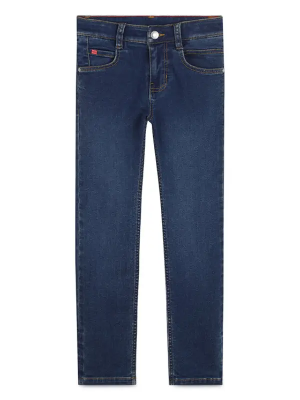 HUGO HUGO Traperice G00987 S Tamnoplava Slim Fit