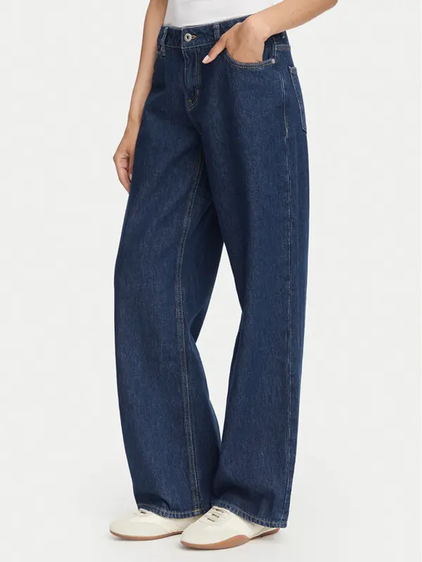 HUGO HUGO Traperice Gamala_B 50573178 Tamnoplava Baggy Fit