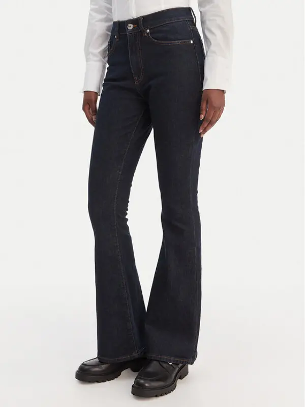HUGO HUGO Traperice Geflare_3 50553195 Tamnoplava Flare Fit