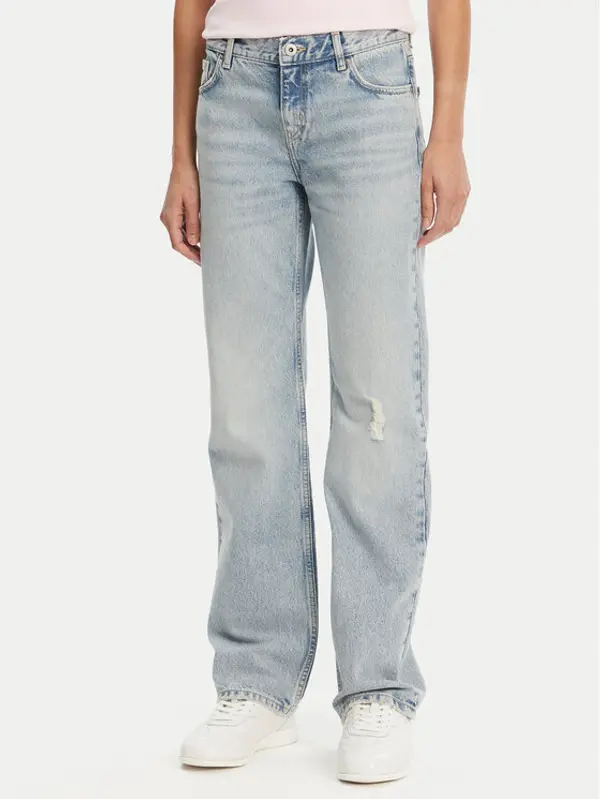 HUGO HUGO Traperice Getali_B 50537425 Plava Straight Fit