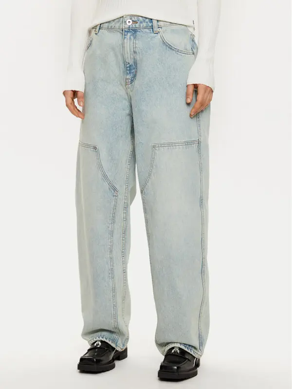 HUGO HUGO Traperice Getara_2_B 50531711 Plava Baggy Fit