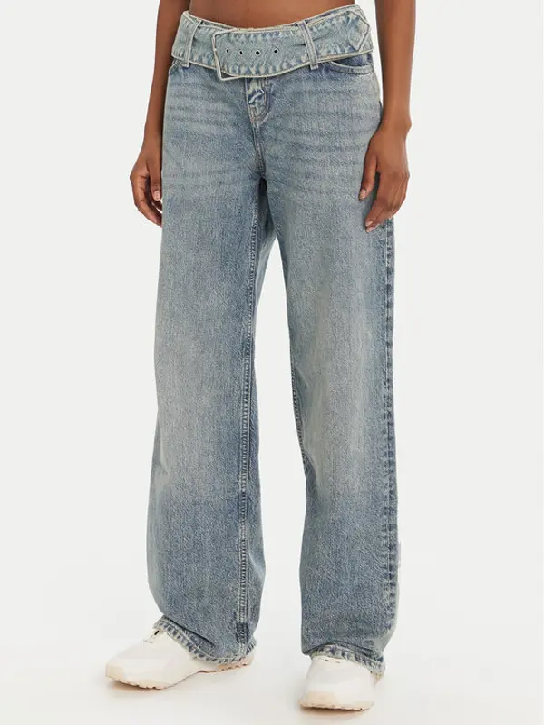 HUGO HUGO Traperice Glory_B 50541520 Plava Relaxed Fit