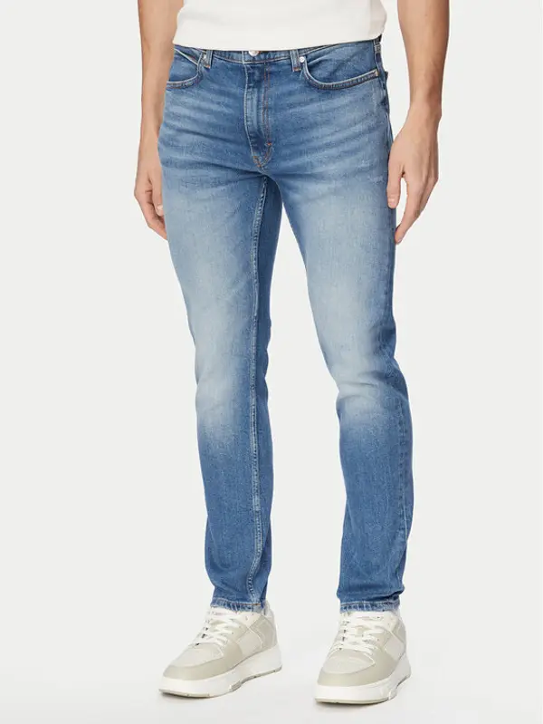 HUGO HUGO Traperice Hugo 734 50556046 Plava Extra Slim Fit