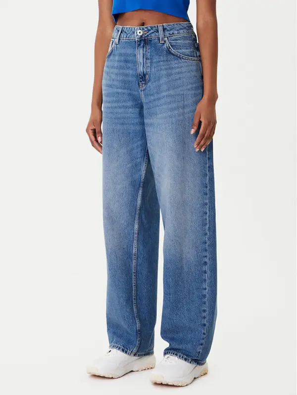 HUGO HUGO Traperice Leni_B 50546357 Plava Loose Fit