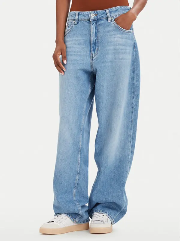 HUGO HUGO Traperice Leni_S_B 50566130 Plava Loose Fit