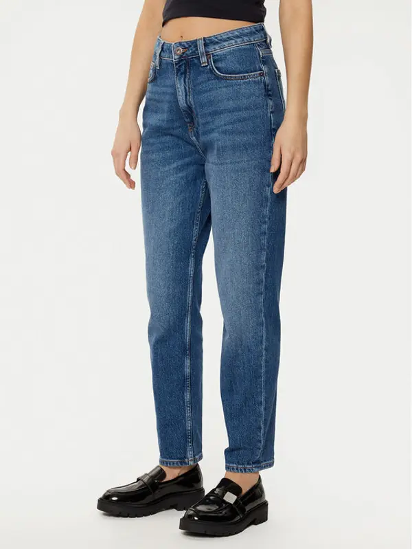 HUGO HUGO Traperice Noe_B 50520614 Plava Mom Fit