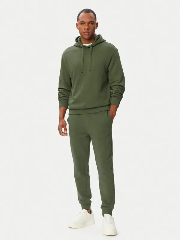 HUGO HUGO Trenerka Dapo Dayote 50492581 Tamno zelena Relaxed Fit