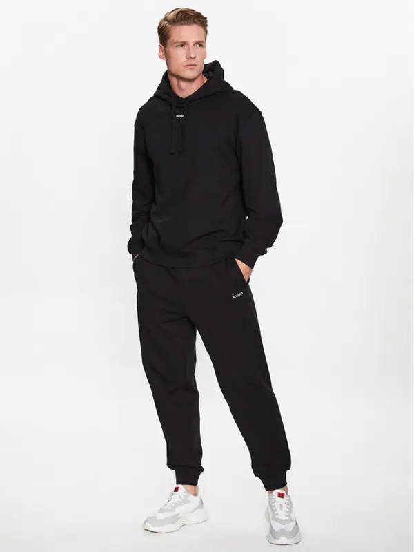 HUGO Hugo Trenerka Dapodayote 50492581 Crna Relaxed Fit