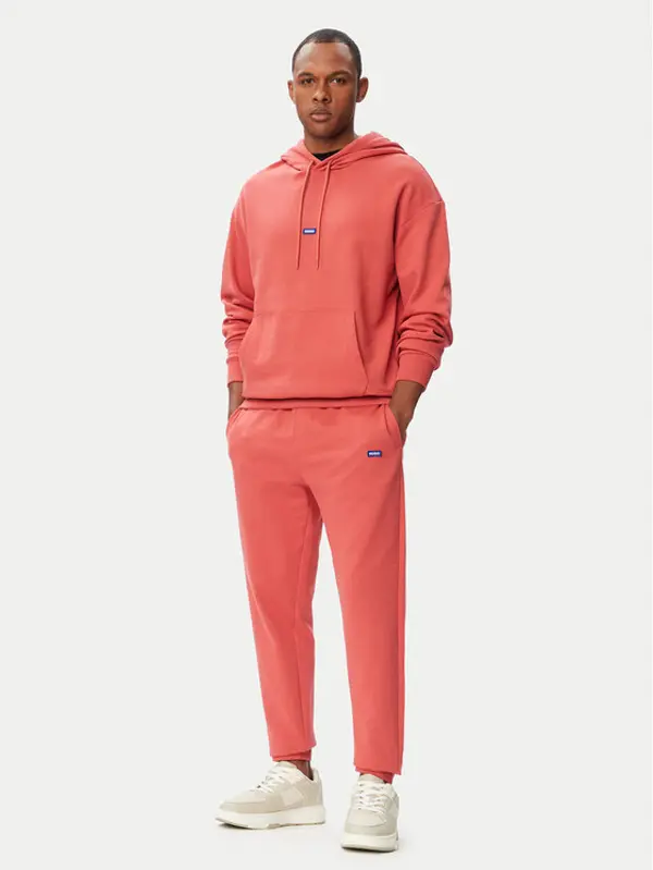 HUGO HUGO Trenerka Nalonso Nap 50522369 Crvena Regular Fit