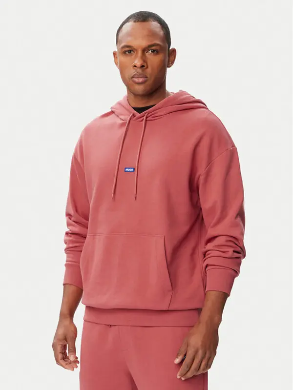 HUGO HUGO Trenerka Nalonso Nap 50522369 Crvena Regular Fit