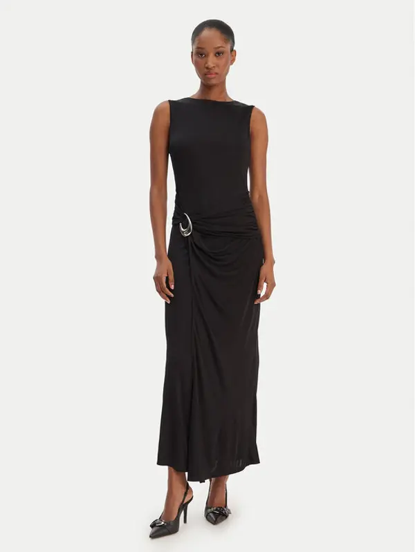 HUGO HUGO Večernja haljina Nastasiel 50554034 Crna Slim Fit
