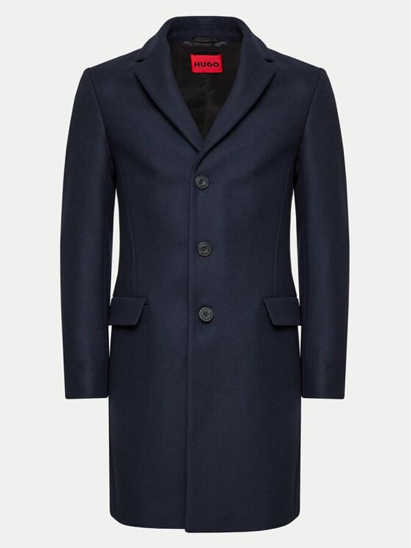 Hugo Hugo Vuneni kaput Migor 2441 50528793 Tamnoplava Slim Fit