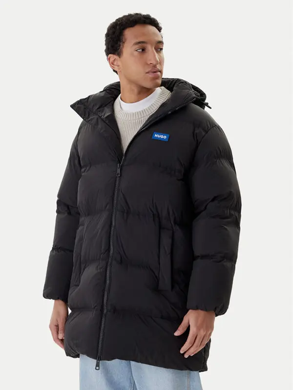 HUGO HUGO Zimska jakna Bodi2541 50546653 Crna Relaxed Fit
