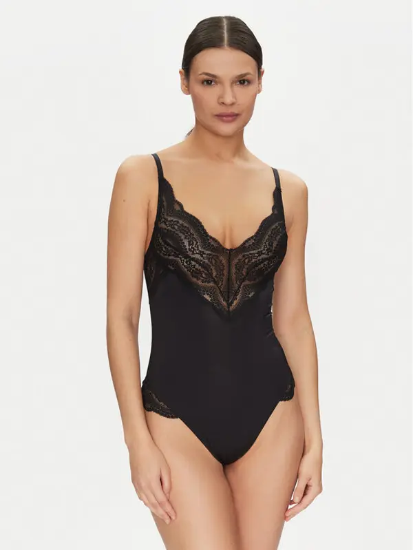 Hunkemöller Hunkemöller Bodi Ashely 300908 Crna
