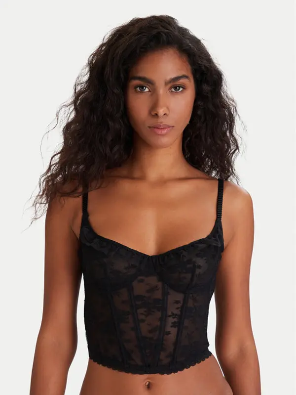 Hunkemöller Hunkemöller Grudnjak sa žicom Darcy 302364 Crna