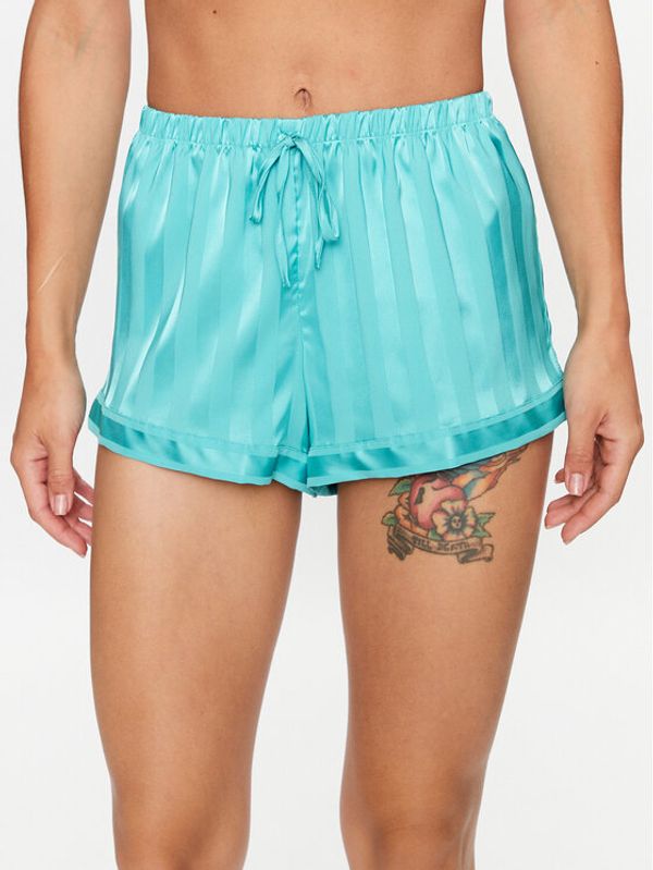 Hunkemöller Hunkemöller Kratke pidžama hlače 203164 Plava Comfortable Fit