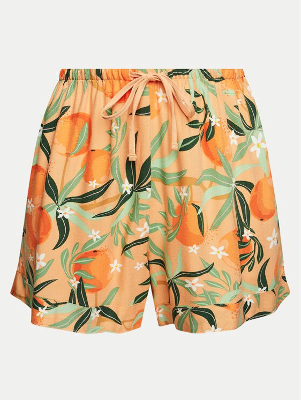 Hunkemöller Hunkemöller Kratke pidžama hlače 205765 Narančasta Regular Fit