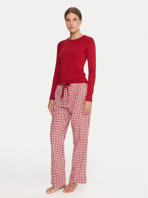 Hunkemöller Hunkemöller Pidžama 302780 Crvena Regular Fit