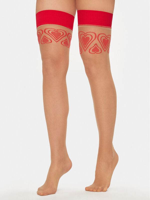 Hunkemöller Hunkemöller Samostojeće čarape 205158 Crvena