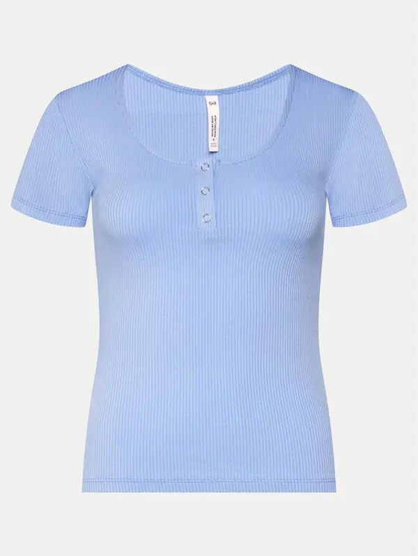 Hunkemöller Hunkemöller Spavaćiće Henley 205108 Plava Regular Fit