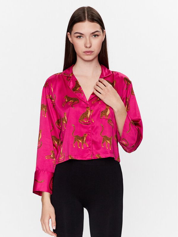 Hunkemöller Hunkemöller Spavaćiće Leo 200298 Ružičasta Relaxed Fit