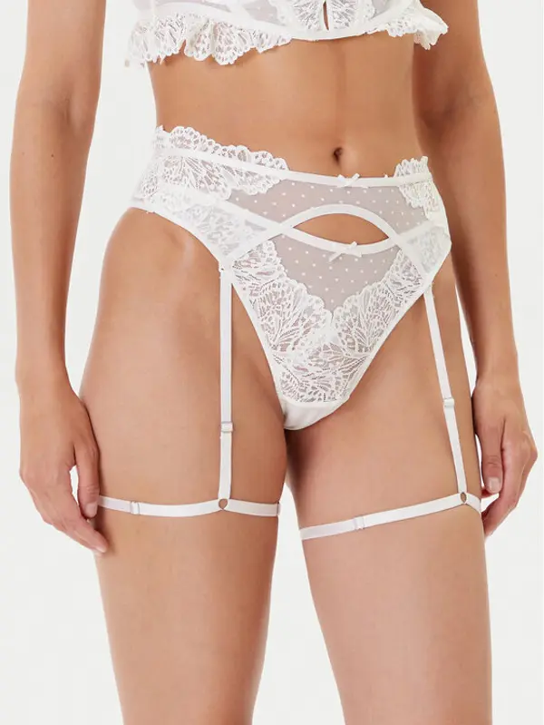 Hunkemöller Hunkemöller Tangice 302384 Écru