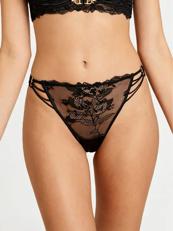 Hunkemöller Hunkemöller Tangice Avela 302373 Crna