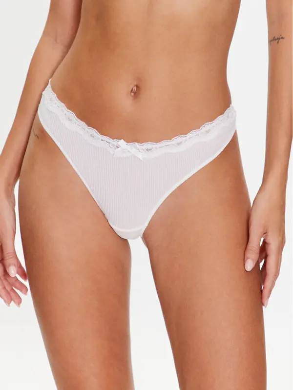 Hunkemöller Hunkemöller Tangice Lola 192193 Bijela