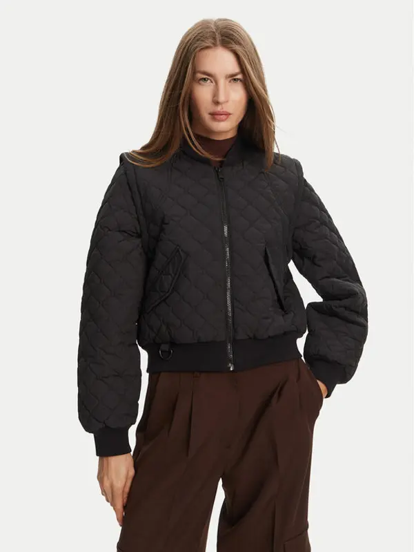 Hunter Hunter Bomber Shira HARW0046251 Crna Cropped Fit