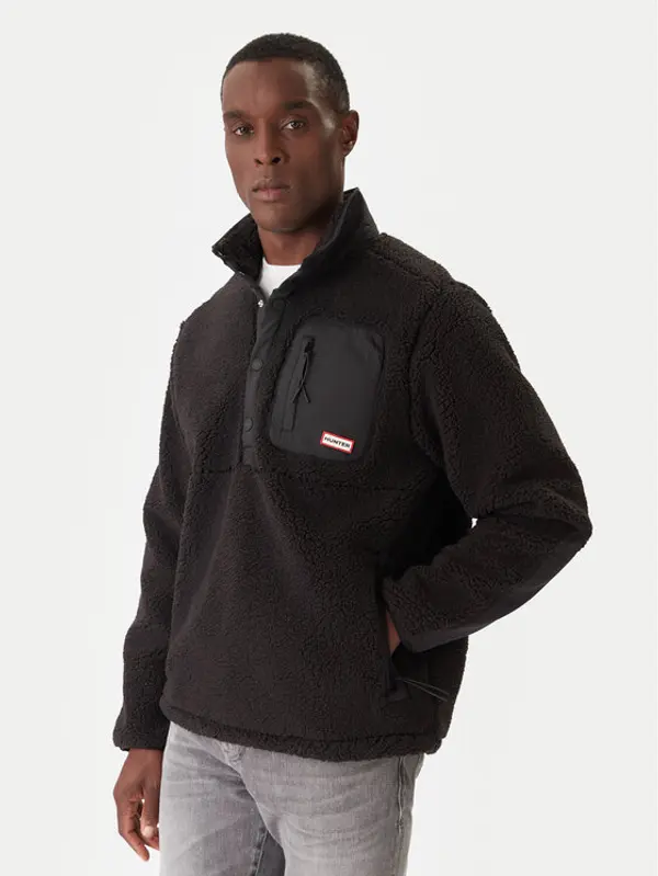 Hunter Hunter Flis Athol HARM0017252 Crna Regular Fit