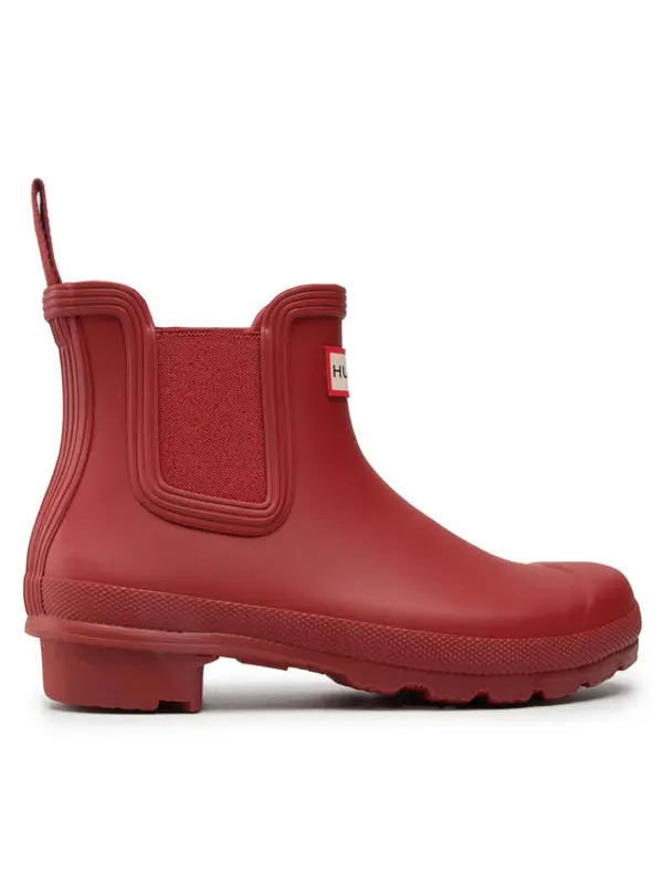 Hunter Hunter Gumene čizme Original Chelsea WFS2078RMA Crvena