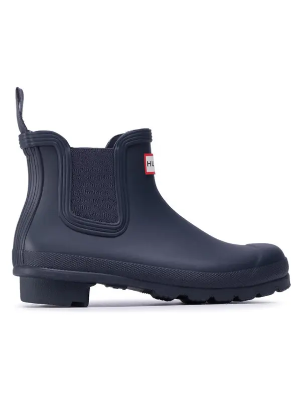 Hunter Hunter Gumene čizme Original Chelsea WFS2078RMA Tamnoplava