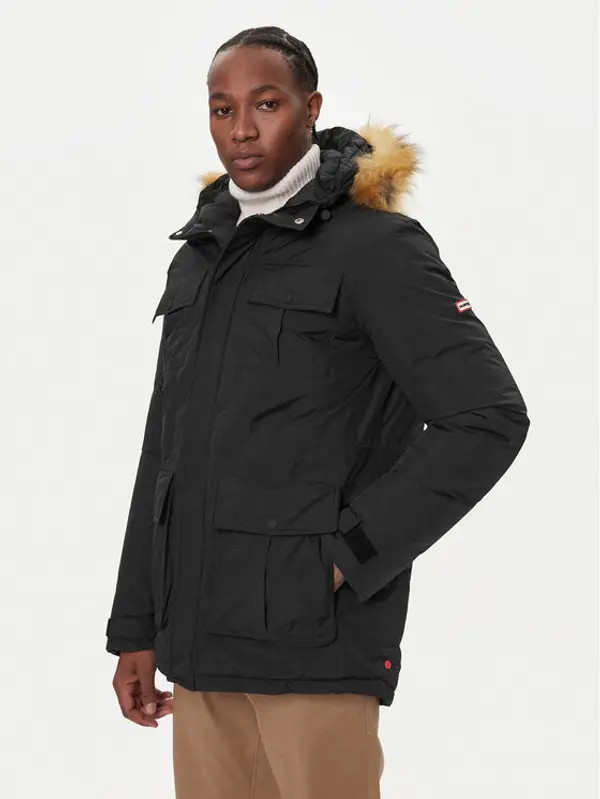 Hunter Hunter Parka Angus HARM0018252 Crna Regular Fit