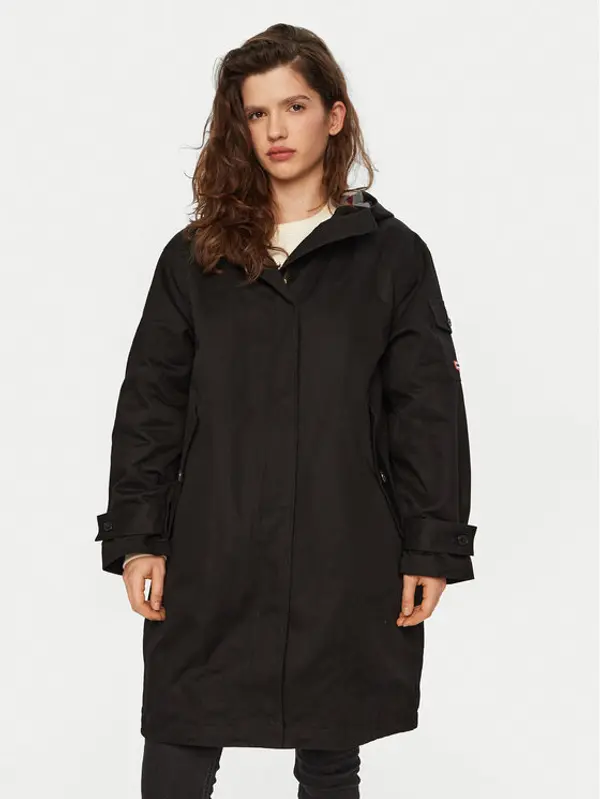 Hunter Hunter Parka Hanley HARW0015242 Crna Regular Fit