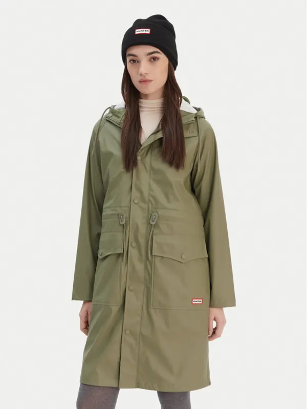 Hunter Hunter Parka Janna HARW0021242 Kaki Regular Fit